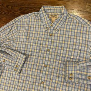 Duluth Trading Co Men's Size XL Long Sleeve‎ Button Down Shirt
